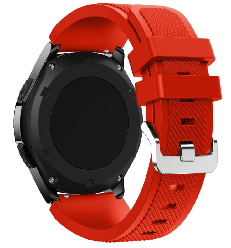 Amazfit Bip 5 Twill Silikonarmband (Rot)
