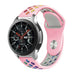 Samsung Galaxy Watch 46mm Sport Strap (Pink/Colourful)