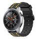 Samsung Galaxy Watch 46mm Silicone Strap Tough (Black/Yellow)