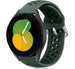 Samsung Galaxy Watch 5 - Silikonarmband mit 40mm Loch (Armeegrün)