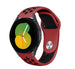 Samsung Galaxy Watch 5 - 40mm Sportarmband (Rot/Schwarz)