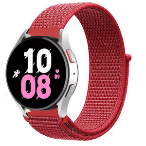 samsung-galaxy-watch-5-nylon-armband-rot