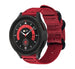 Samsung Galaxy Watch 5 Pro Nylon-Schnallenarmband (Rot)