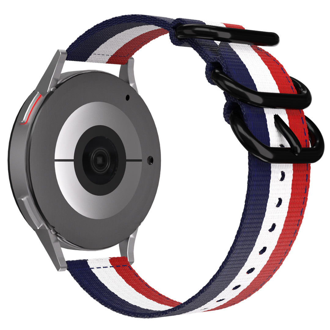 Amazfit GTS 2 Nylonarmband mit Schnallenverschluss (Dreifarbig)