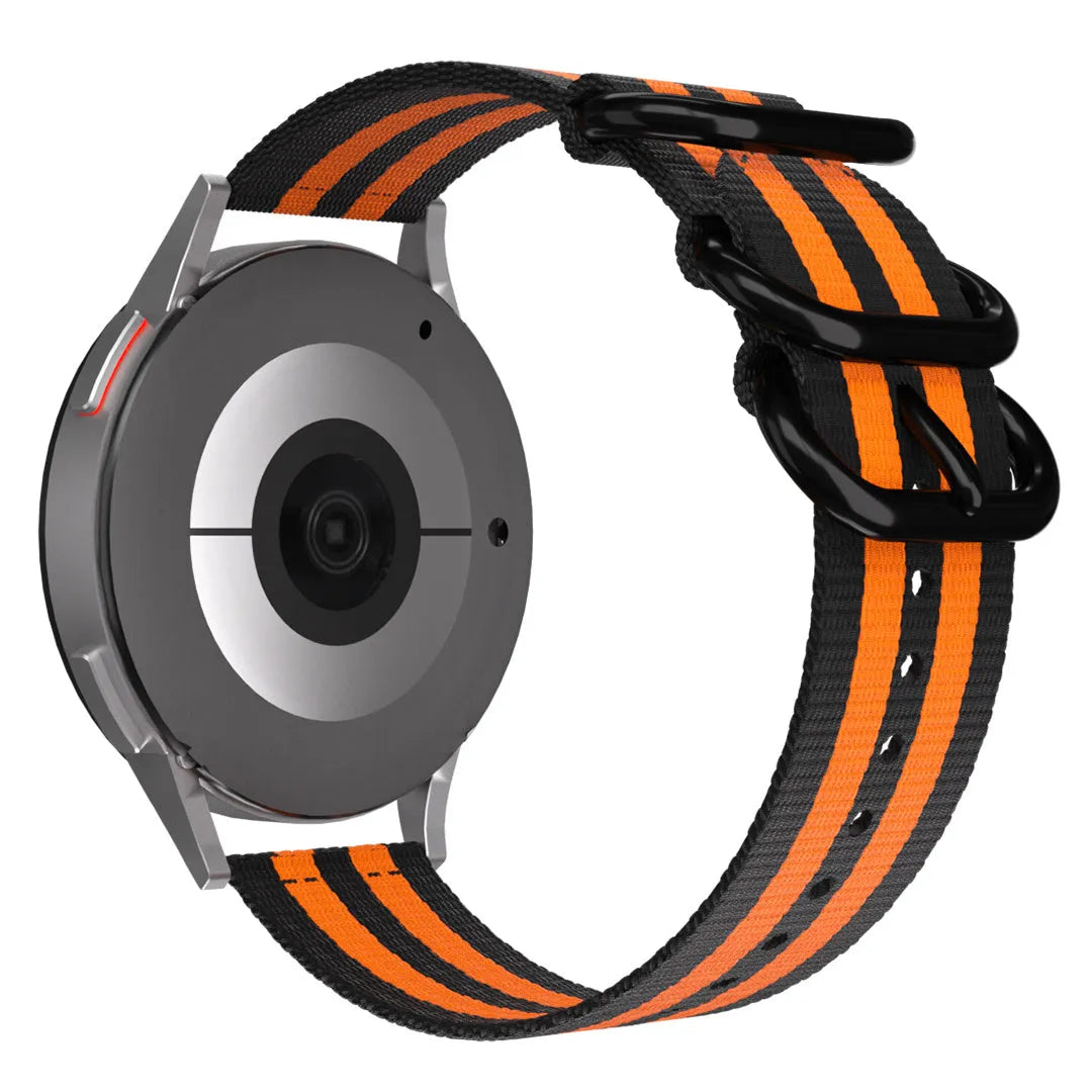 Gard Pro Ultra 2+ Schnallen-Nylonarmband (Schwarz/Orange)