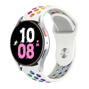 samsung-galaxy-watch-5-sportarmband-regenbogen-wei