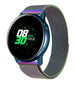 Samsung Galaxy Watch Active / Active 2 Milanese-Armband (Regenbogen)