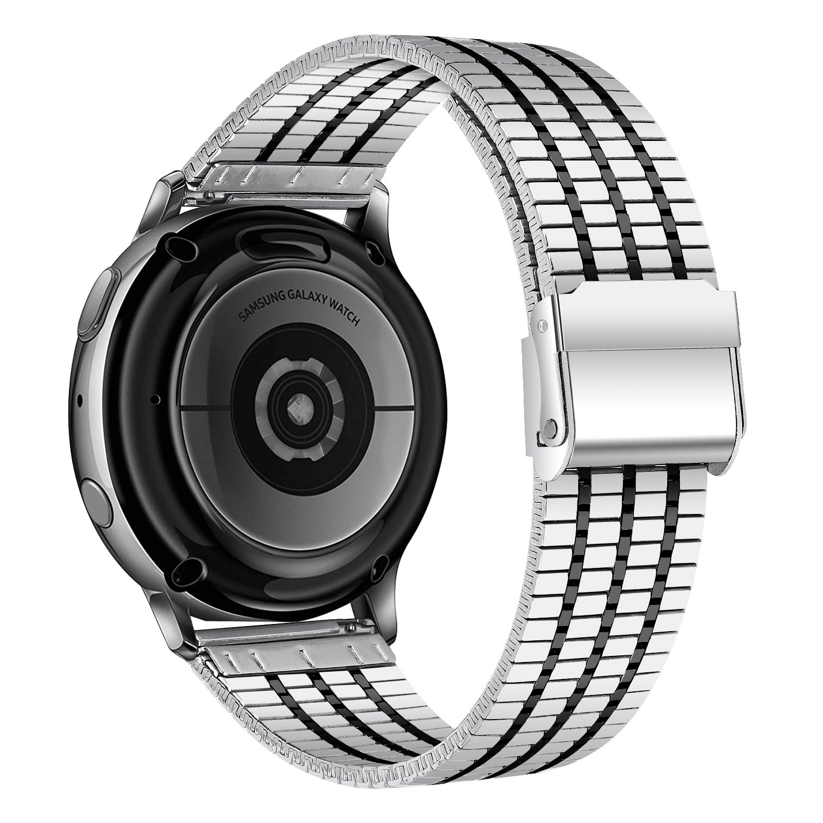 Coros Apex 42mm Feines Stahlarmband (Silber/Schwarz)