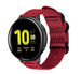 Samsung Galaxy Watch Active Nylon Strap with Buckle (Red)