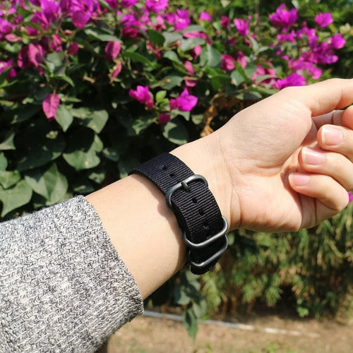 CMF Watch 3 Pro Nylon-Schnallenarmband (Schwarz)