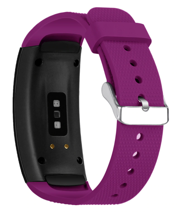 gear fit 2 laden Samsung Gear Fit 2 (Pro) Silikonarmband (Lila)