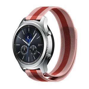 Samsung Gear S3 Milanese Armband (Rot/Rosa)