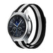 Samsung Gear S3 Milanese Strap (Black/White)