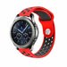 Samsung Gear S3 Classic / Frontier Sportarmband (Rot / Schwarz)