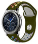 Samsung Gear S3 Classic / Frontier Sportarmband (Armeegrün Bunt)