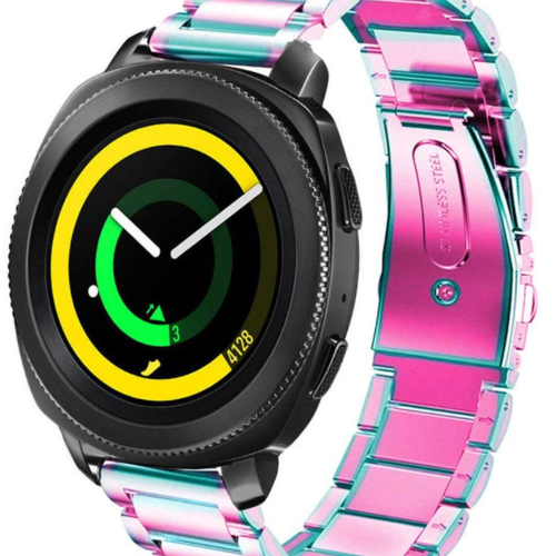 samsung-gear-sport-stalen-band-regenboog
