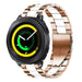 Samsung Gear Sport Steel Strap (Rose Gold/White)