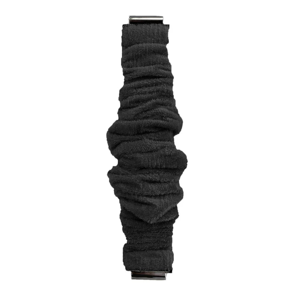 Coros Apex 2 Scrunchie Armband (Schwarz)