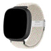Fitbit Sense verstellbares geflochtenes Armband (Hellbeige)
