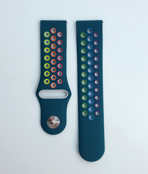 Amazfit Bip 6 Sportarmband (Tannengrün/Mehrfarbig)