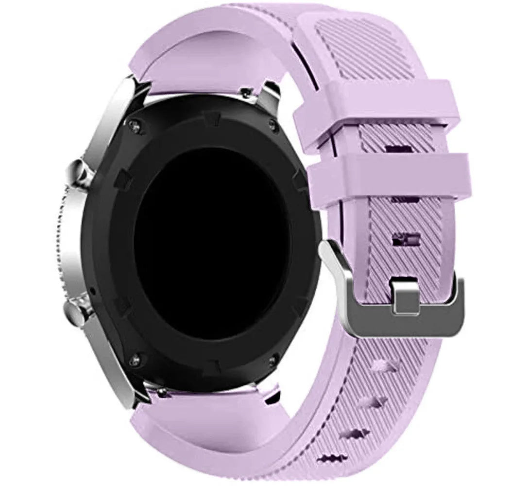 Amazfit Bip U (Pro) Twill Silicone Strap (Lilac)