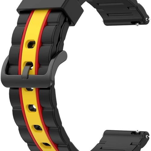 Suunto 9 Peak Pro Special Edition Armband (Schwarz/Gelb)