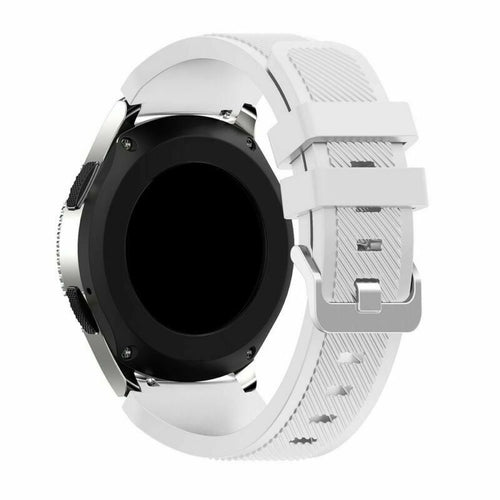 Amazfit Bip U (Pro) Twill Silicone Strap (White)
