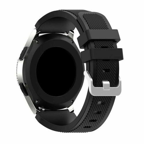 Amazfit GTR Mini Twill Silikonarmband (Schwarz)
