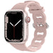 Apple Watch Silikon Kettenarmband (Rosa)