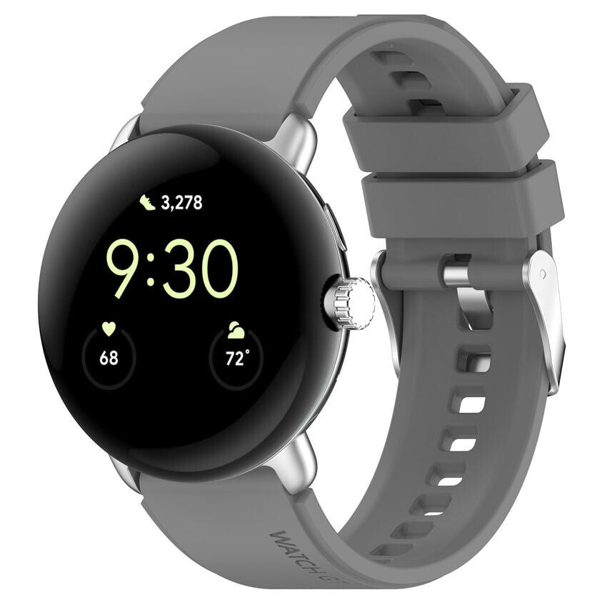 Google Pixel Watch 4 - 41mm Silikonarmband (Grau)