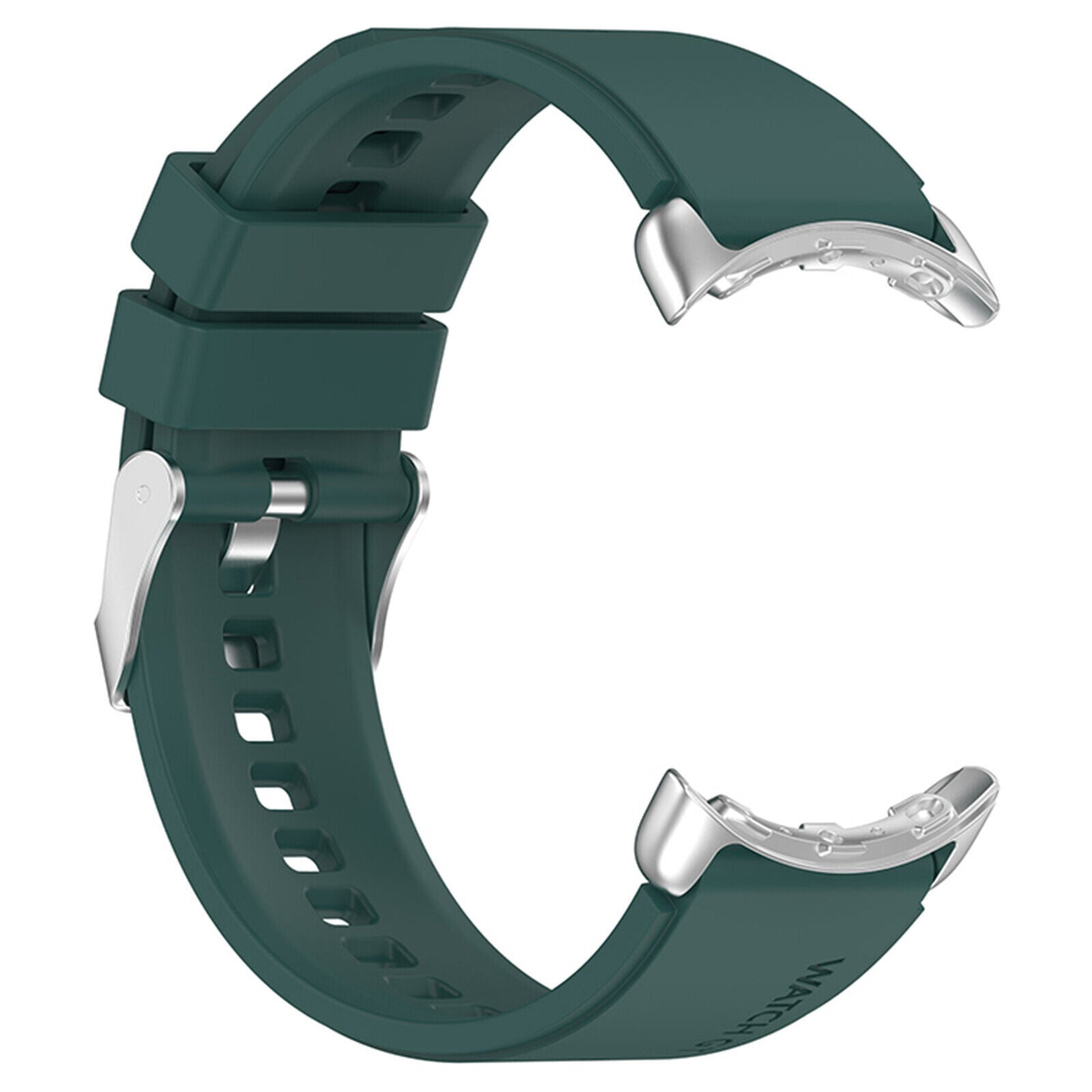 Google Pixel Watch 4 - 41mm Silikonarmband (Dunkel Grün)