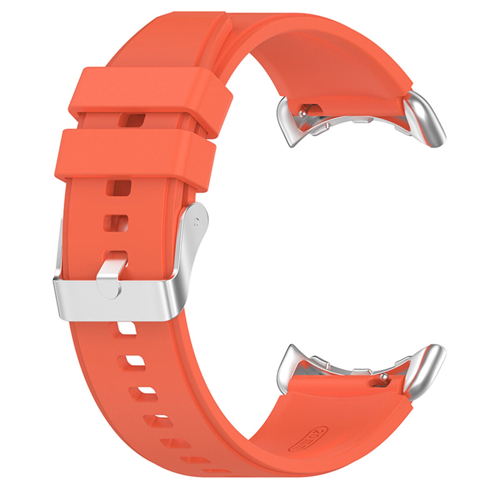 Google Pixel Watch 4 - 41mm Silicone Strap (Orange)