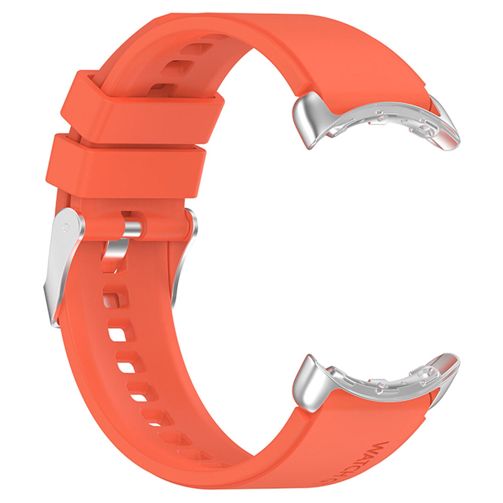Google Pixel Watch 4 - 41mm Silikonarmband (Orange)