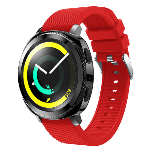 siliconen-band-rood