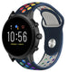 Fossil Gen 5 Sportreifen (Dunkelblau bunt)