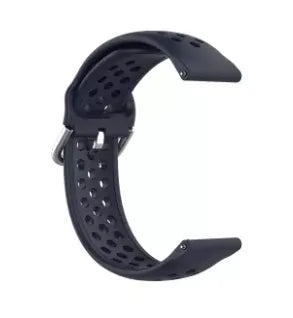 Fossil Gen 4 Explorist (HR) Atmungaktives Silikonarmband (Dunkel Blau)
