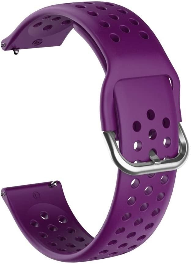 Withings ScanWatch 2 - 42mm Silicone Air Strap (Purple)