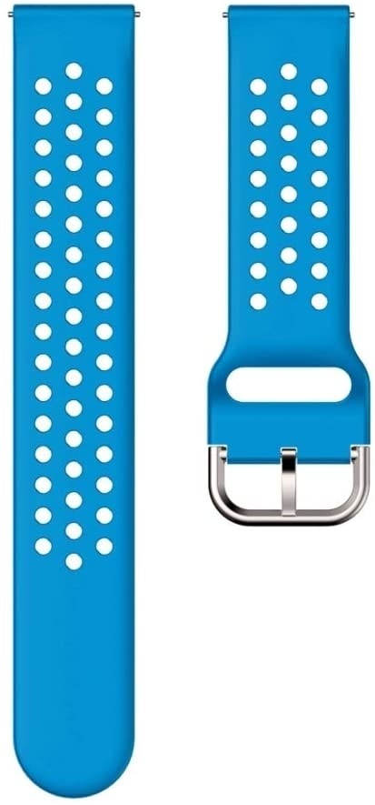 Coros Apex 2 Silikonarmband 'Air' (Hell Blau)