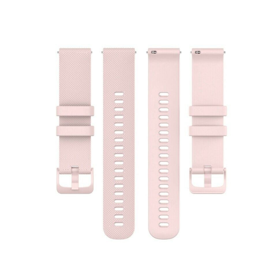 Watch Strap Premium Silicone 20mm - Quick Release (Pink)