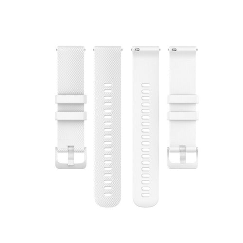 Amazfit Bip 6 luxus Silikonarmband (Weiß)