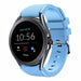 Fossil Gen 5e 44mm Silicone Strap (Baby Blue)