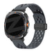Bandz Samsung Galaxy Watch Ultra D-buckle Sport Strap 'Air' (Dark Gray)