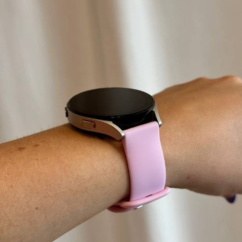 xoxo Wildhearts Samsung Galaxy Watch 46mm Silicone Strap (Bright Pink)