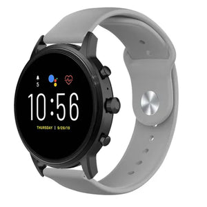 Fossil Gen 4 Explorist (HR) Sportarmband (Grau)
