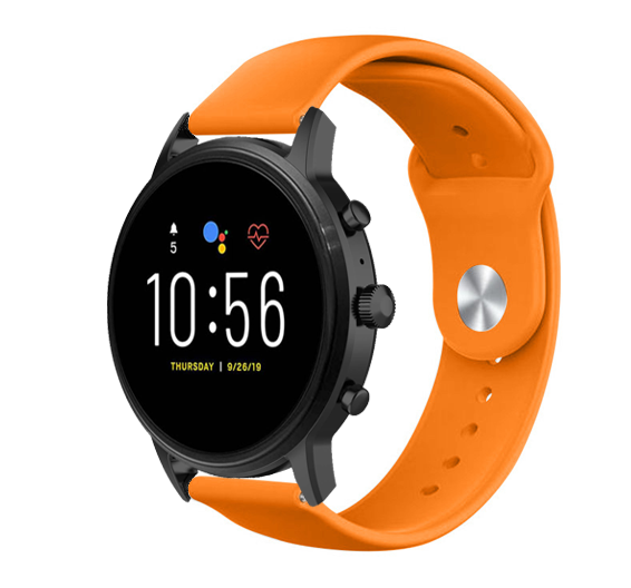 Fossil Gen 4 Explorist (HR) Sportarmband (Orange)
