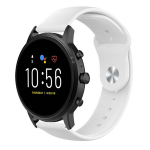 Fossil Gen 4 Explorist (HR) Sportarmband (Weiß)