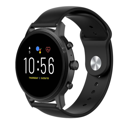 Fossil Gen 4 Explorist (HR) Sportarmband (Schwarz)