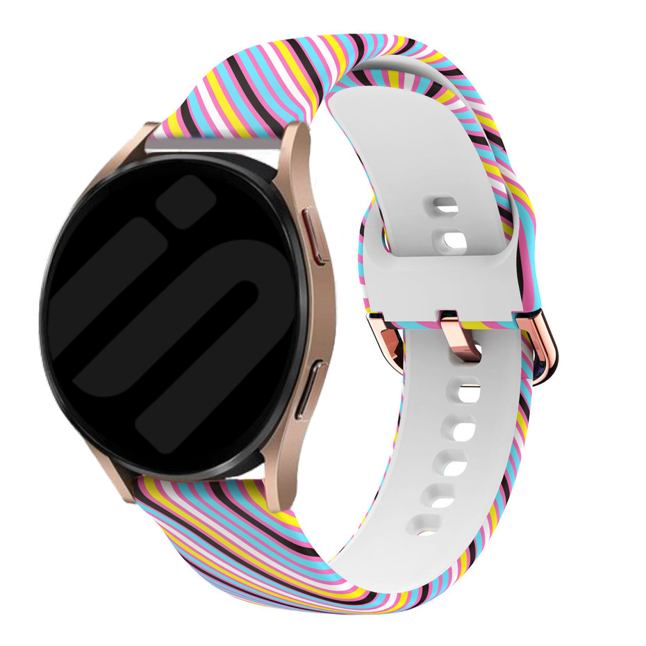 Silly Stripes Coros Apex 42mm Armband