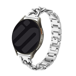 Samsung Galaxy Watch 7 - 44mm Stahlkettenband (Silber)