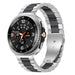 Samsung Galaxy Watch 8 Classic Stahlarmband (Silber/Schwarz)